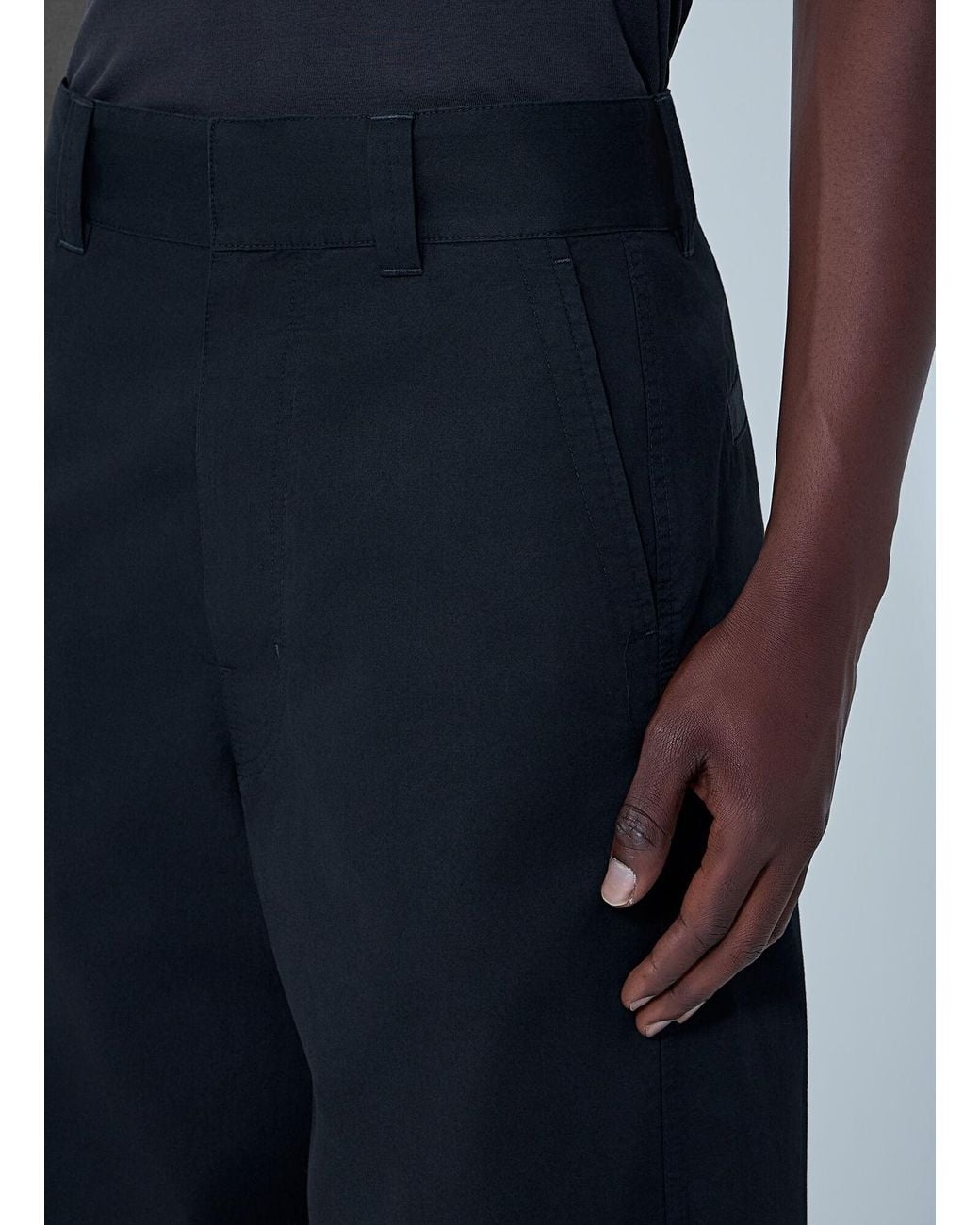 Lemaire Blue Wide-Leg Tailored Trousers for men
