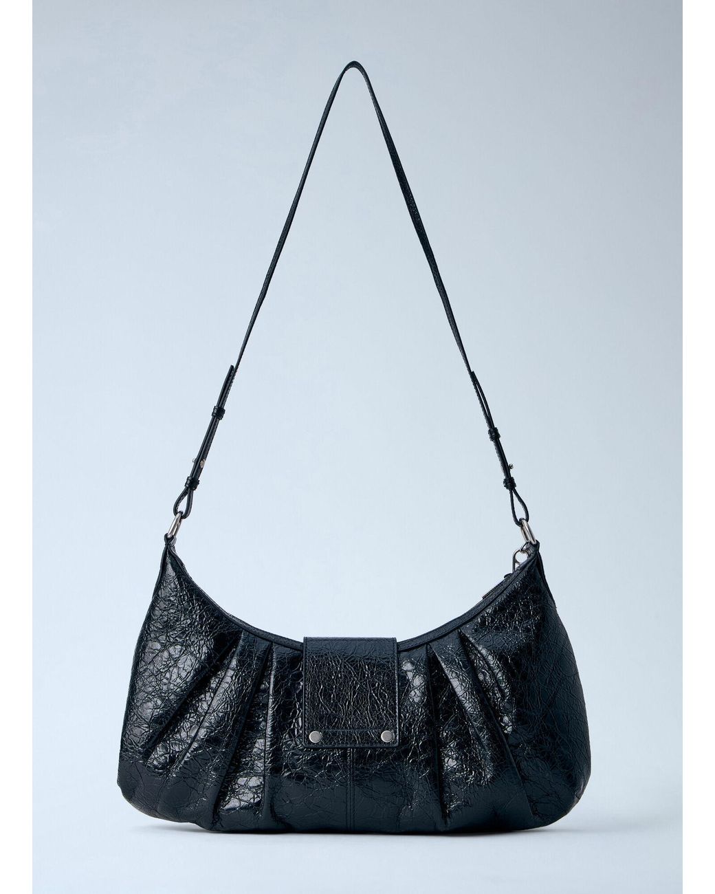 Balenciaga Black Pamela Shoulder Bag Medium
