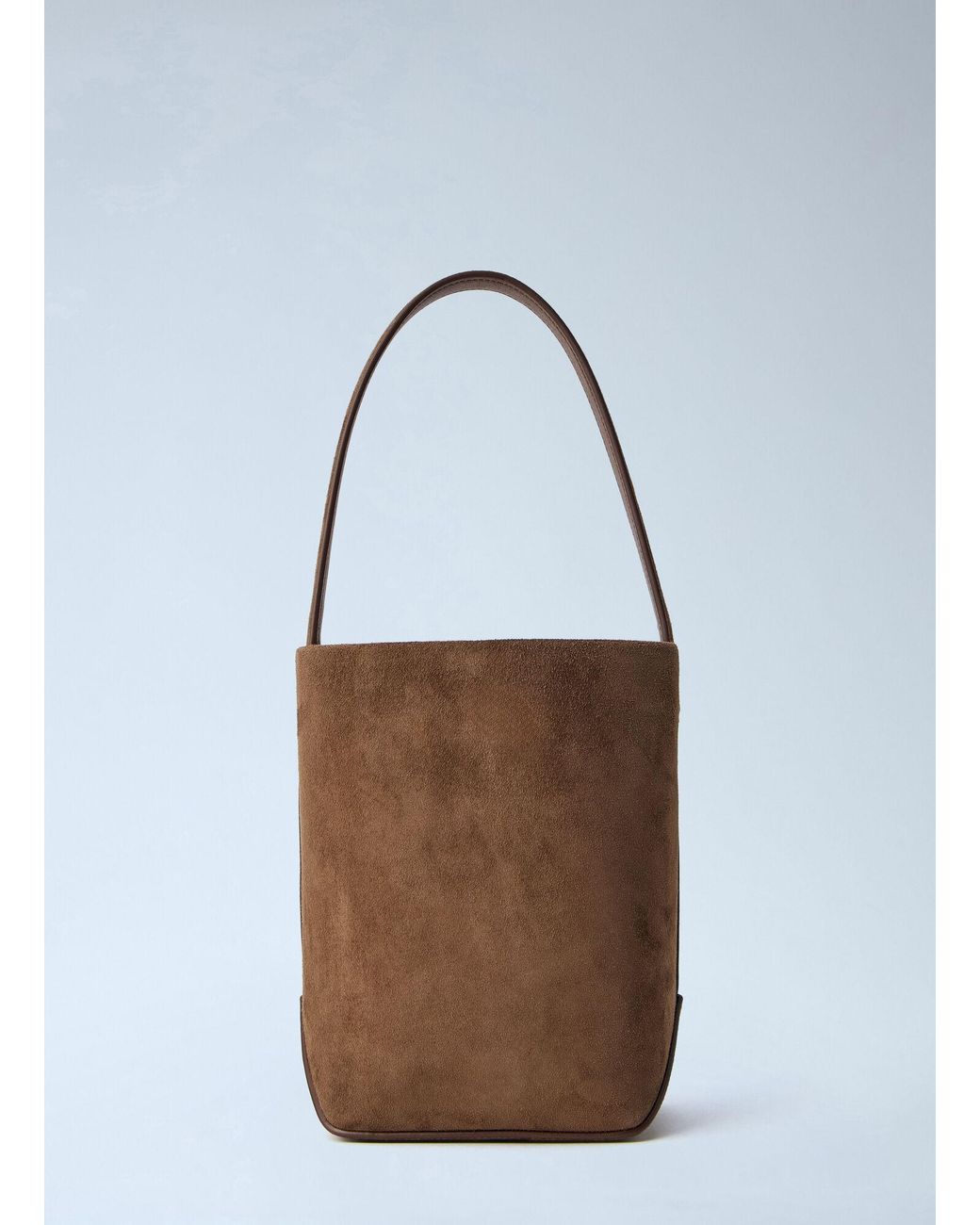 The Row Brown Small N/S Park Edge Tote Bag