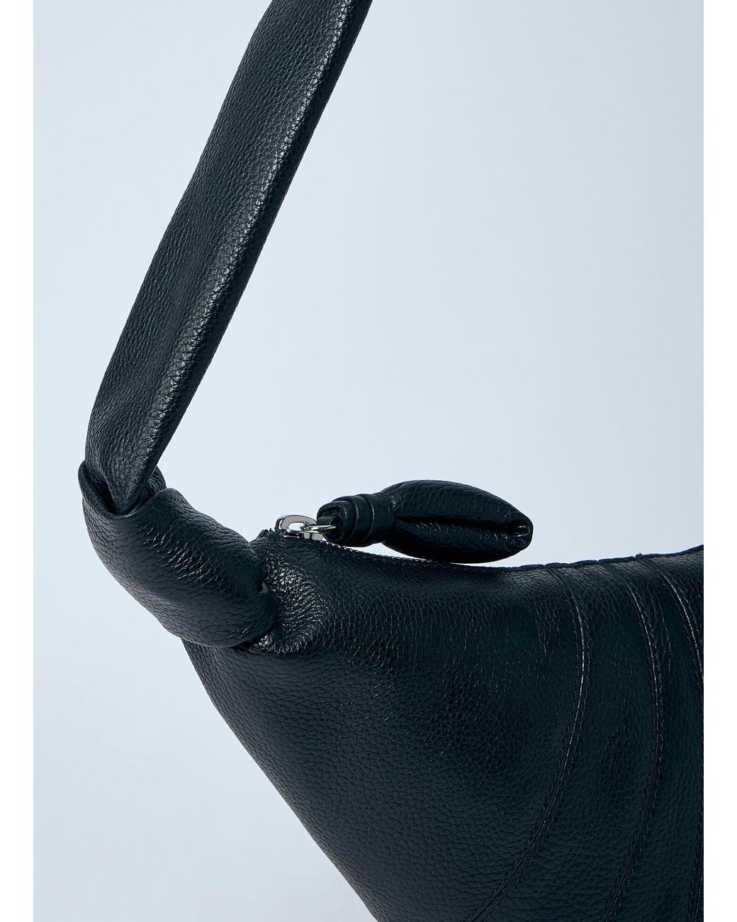 Lemaire Blue Small Croissant Shoulder Bag