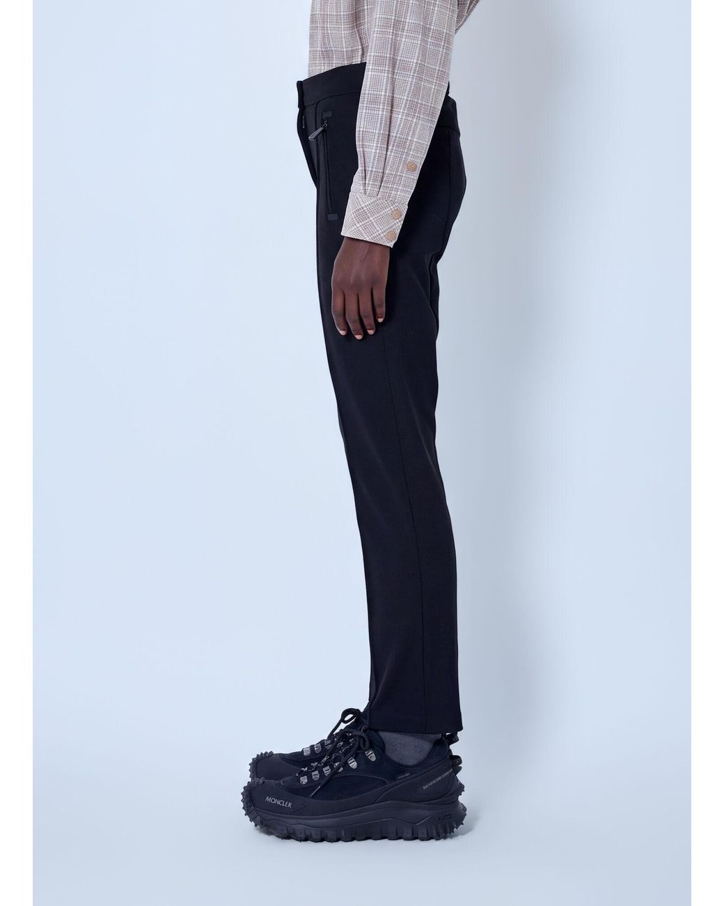 Moncler Blue Tailored Performance Pants