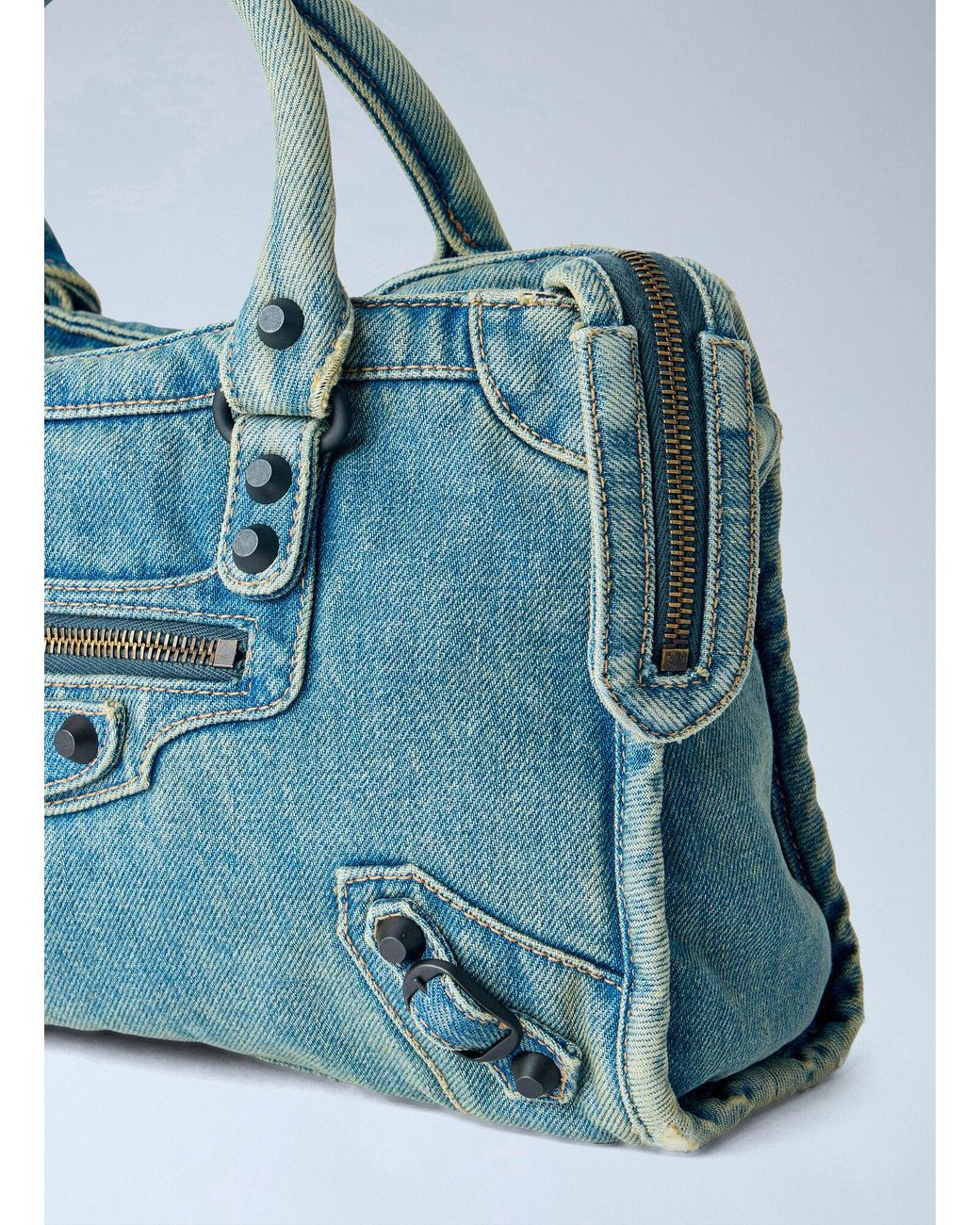 Balenciaga Blue Le City Bag Small