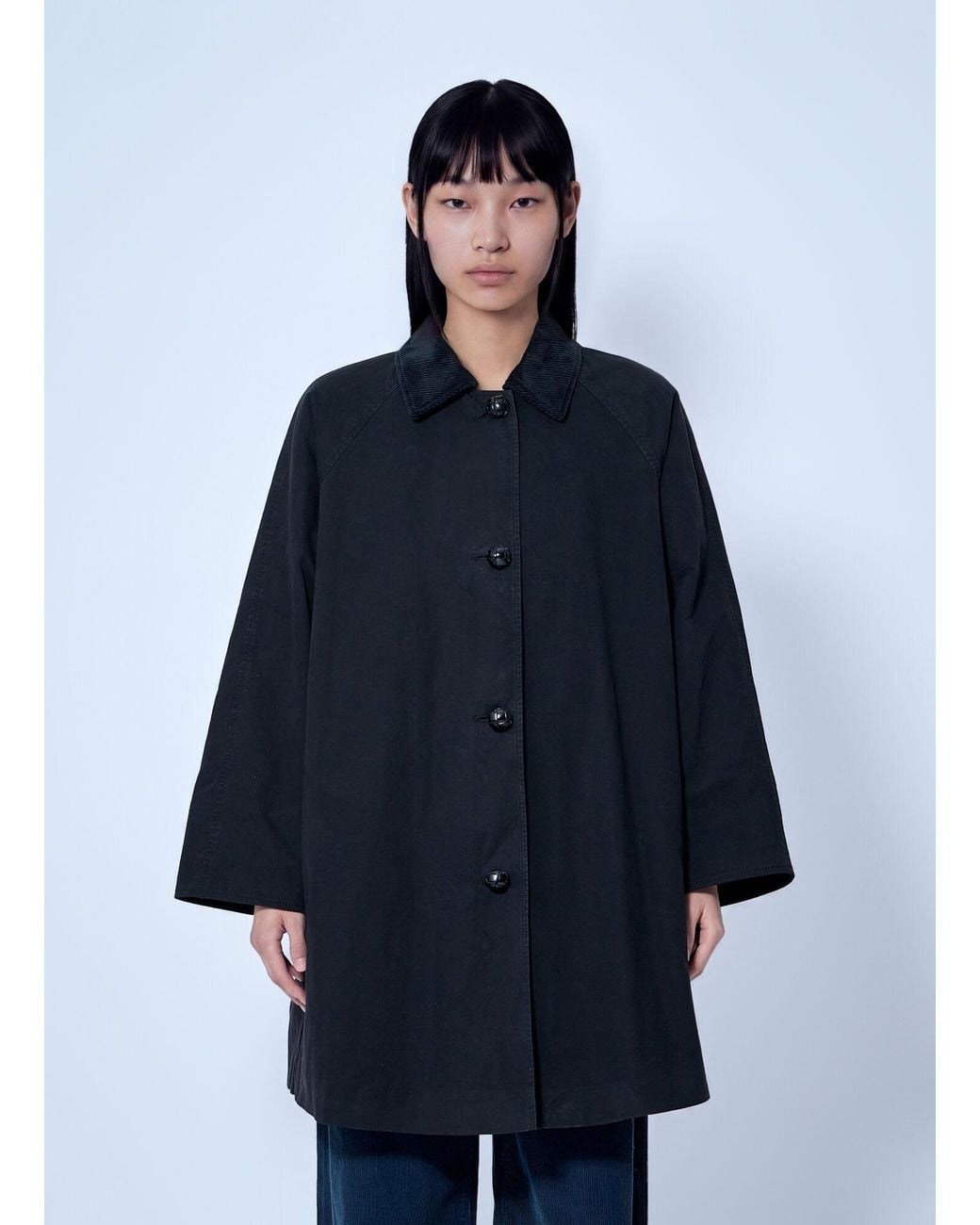 The Row Blue Ina Coat