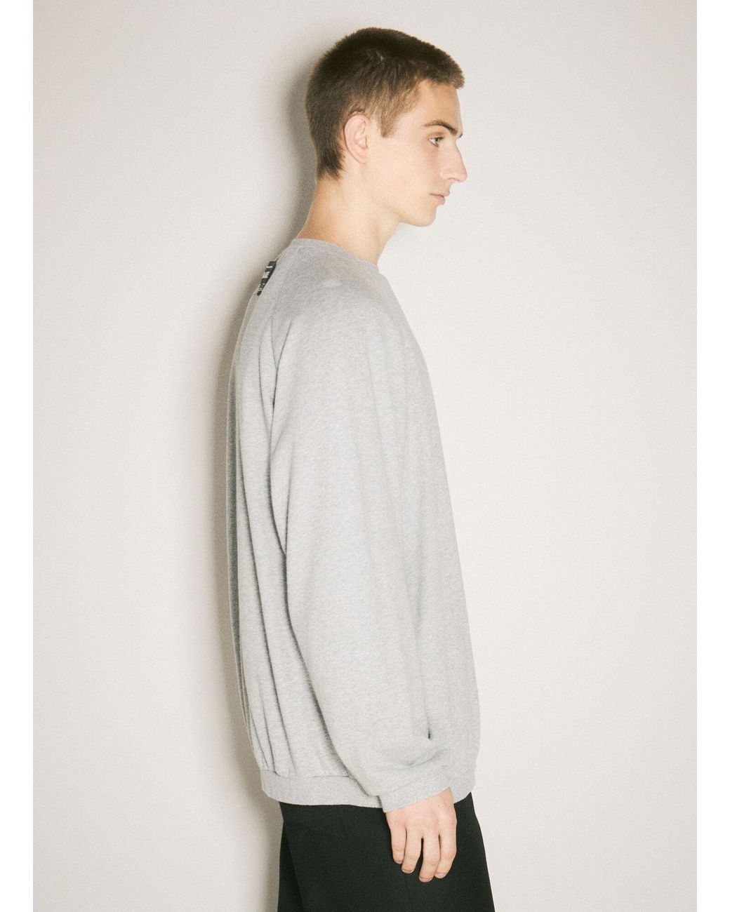 Undercover White Logo Patch Sweatshirt for men