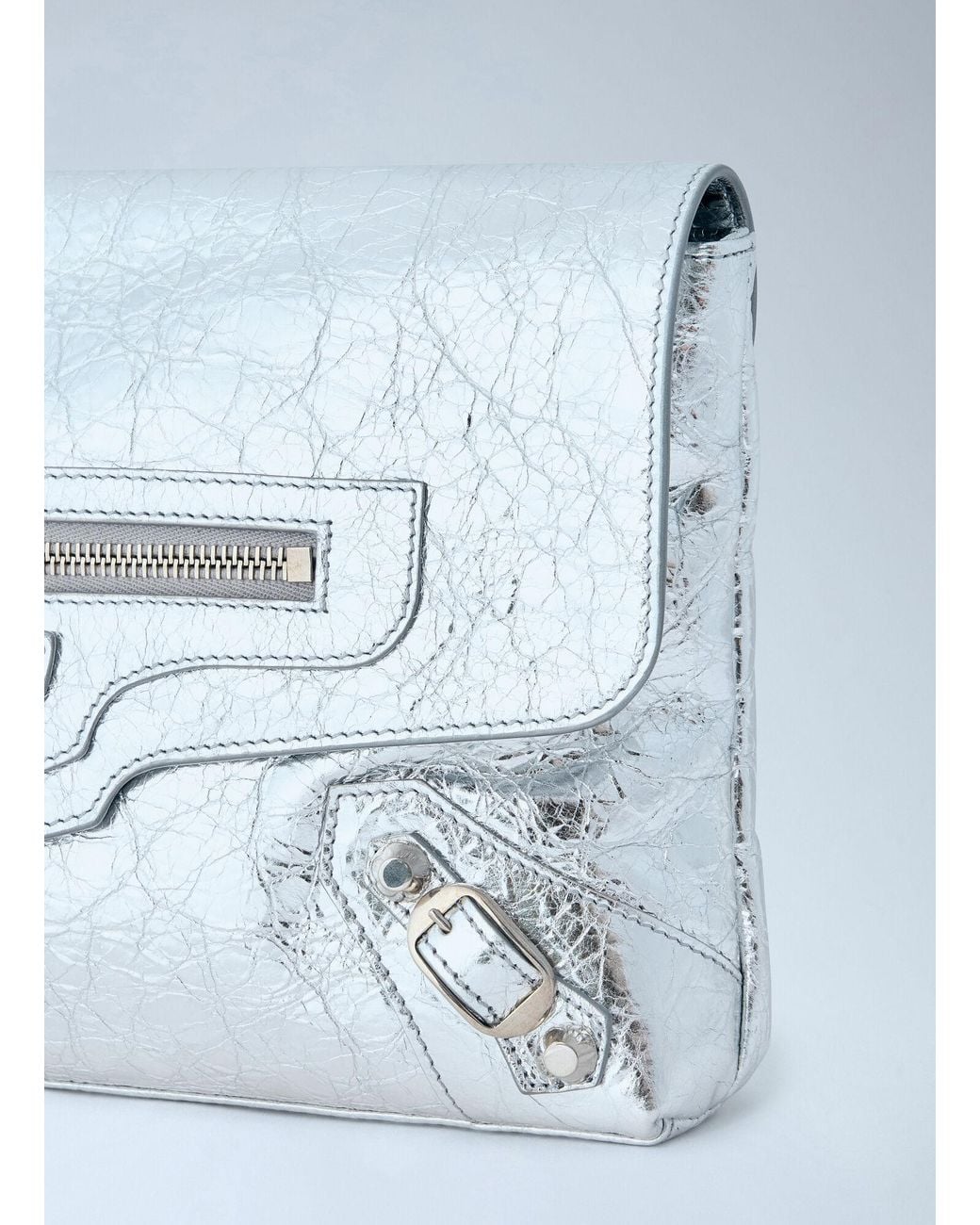 Balenciaga Blue Le City Clutch