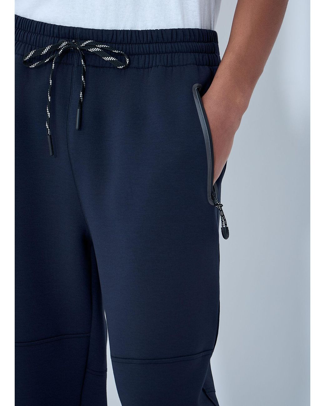 Moncler Blue Logo Motif Track Pants for men