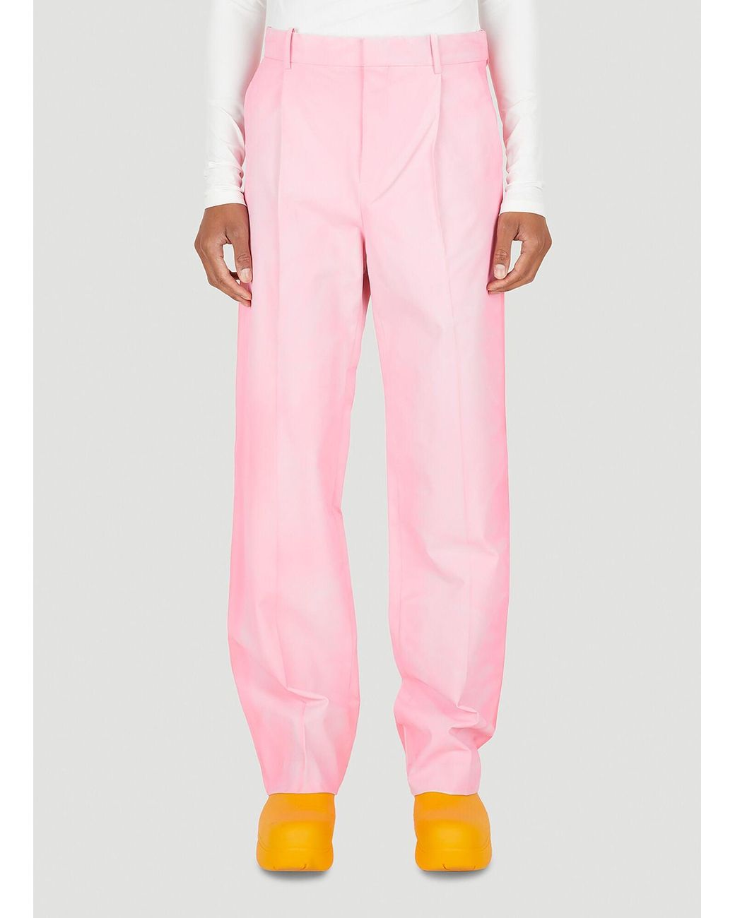 BOTTER Pink Classic Wide Leg Pants for men