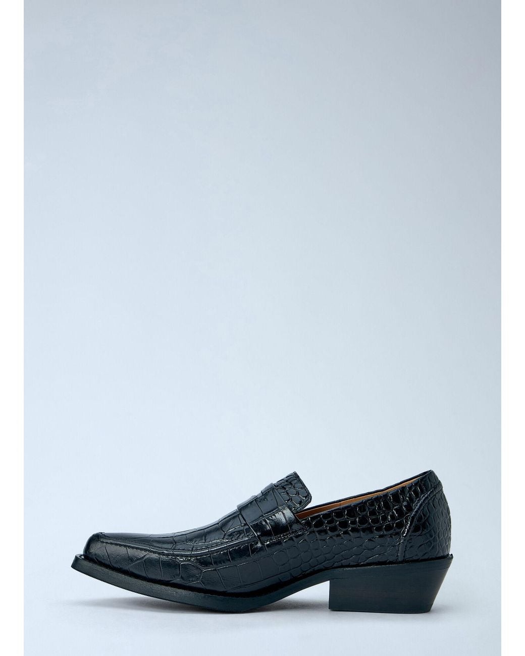 Our Legacy Blue Cypher Loafers for men