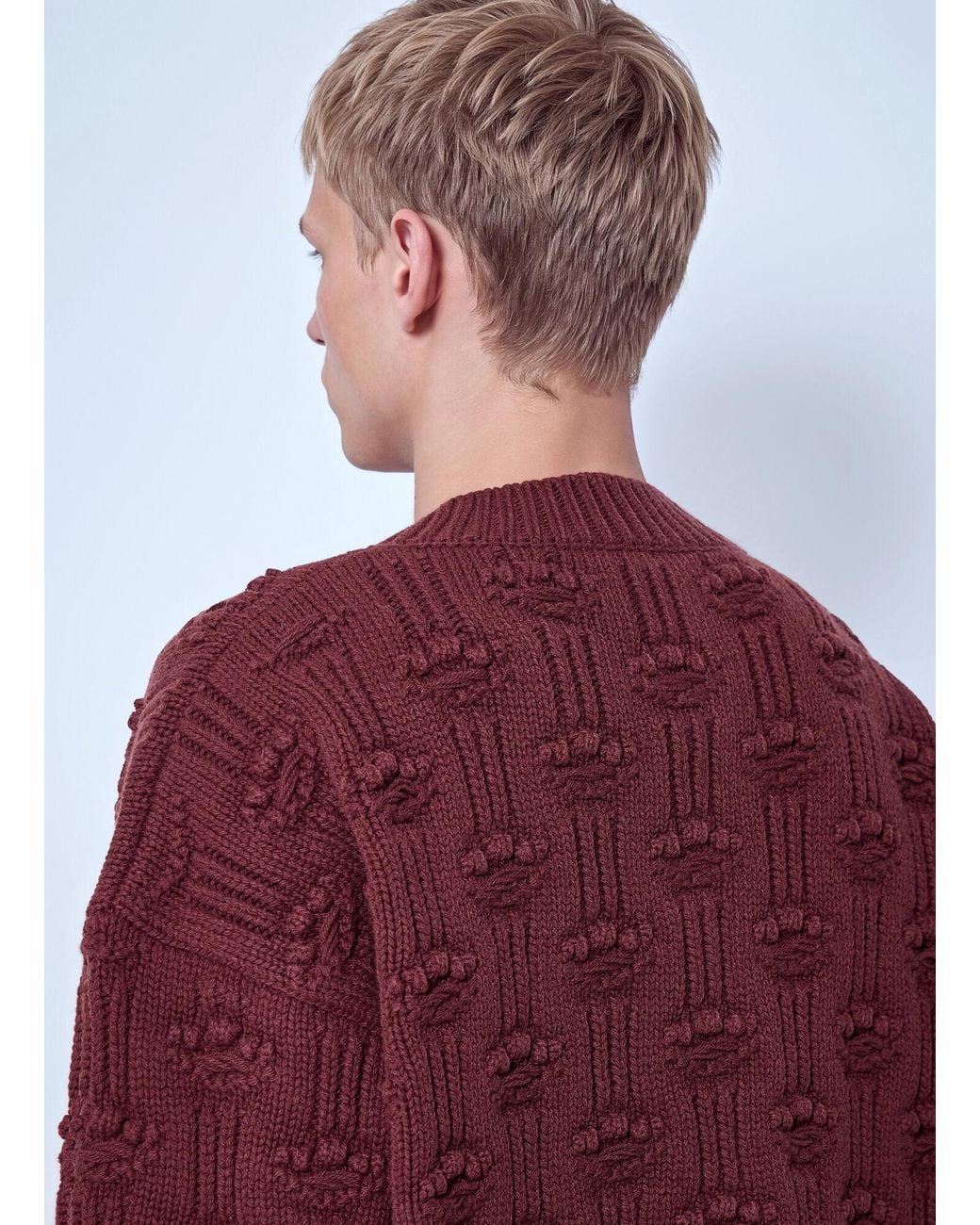 Marni Textured Knit Cardigan for men