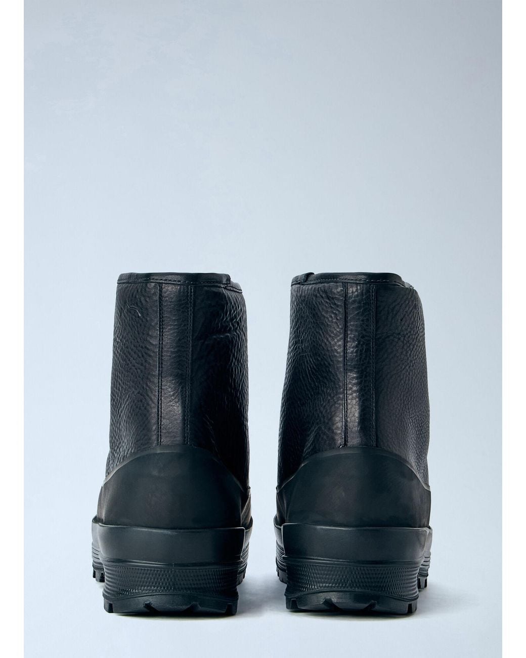 Diemme Blue Badia Shearling Boots for men