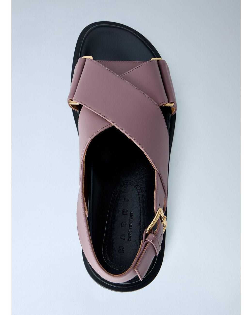 Marni White Fussbett Sandal