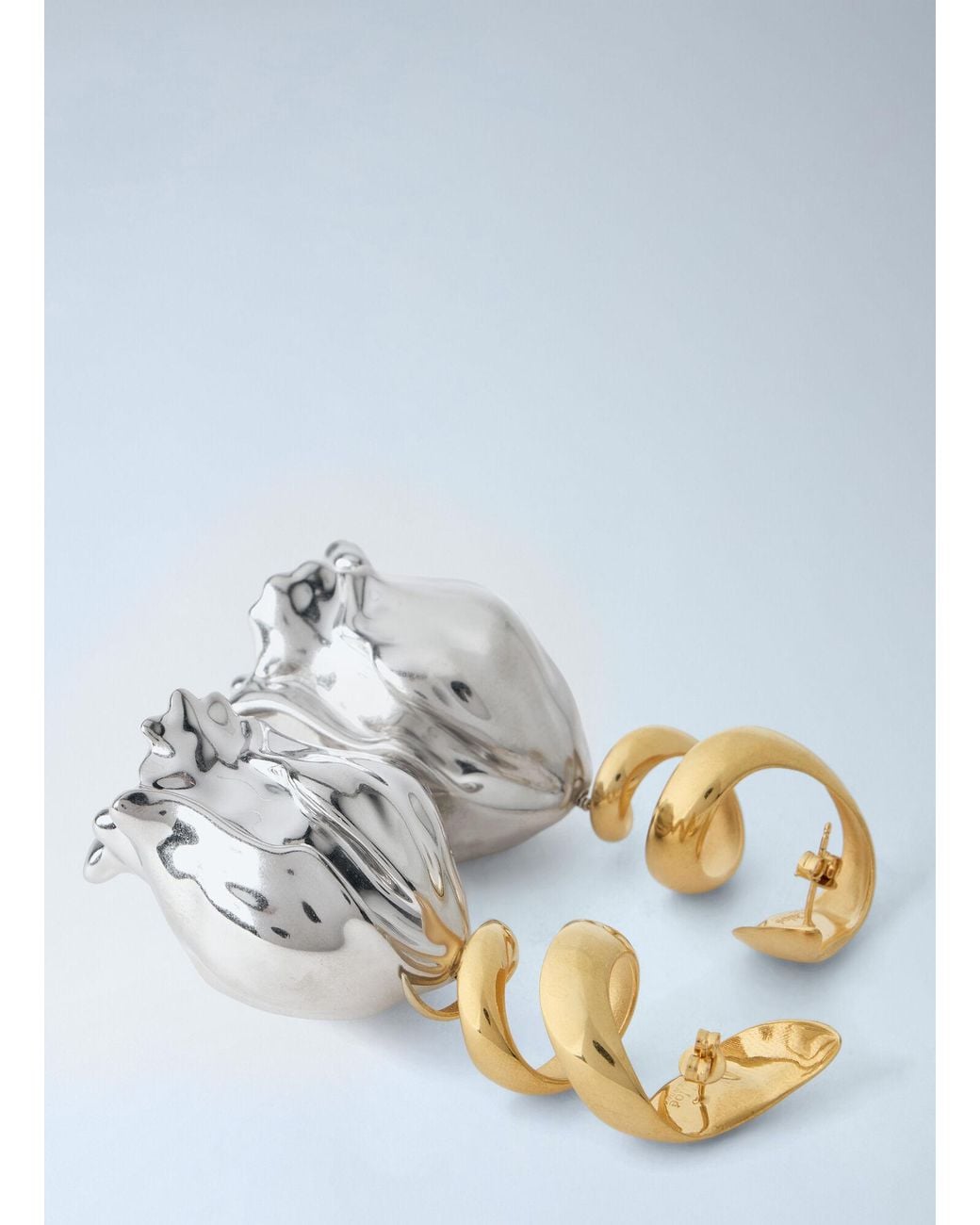 Chloé White Bloomcraft Earrings