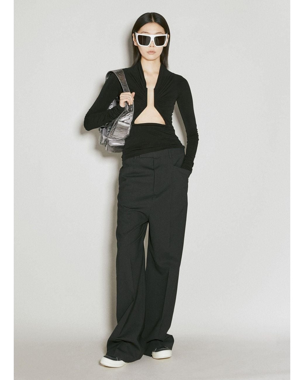 Rick Owens Gray Lido Top