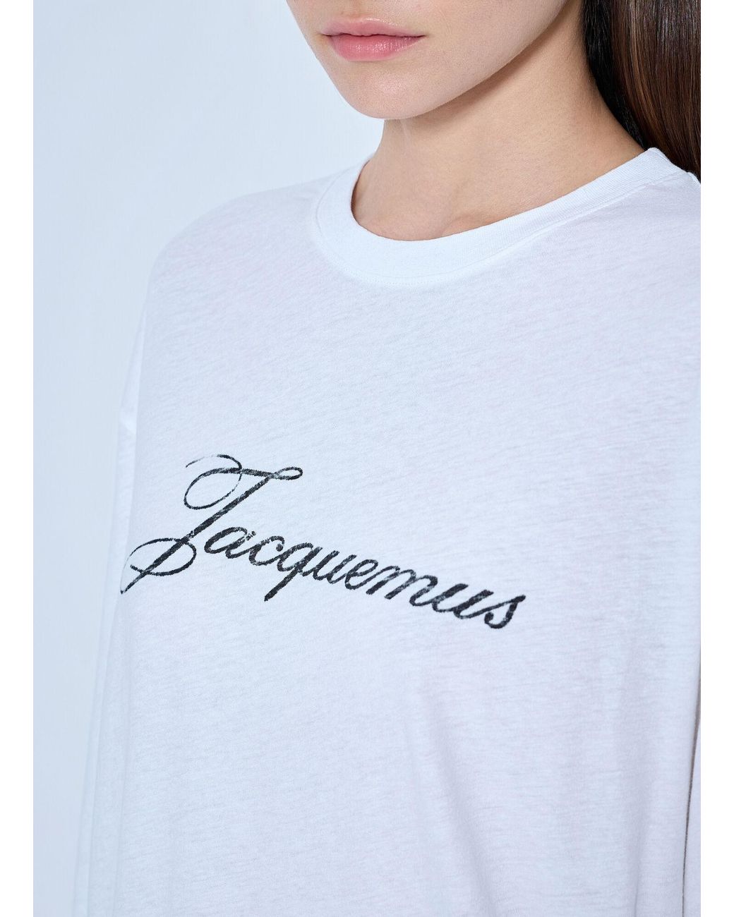Jacquemus White Long Sleeve T-Shirt