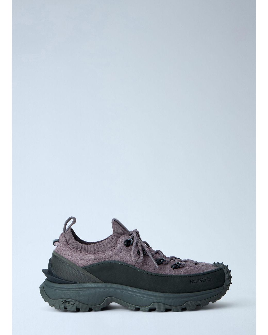 Moncler Black Trailgrip Lite3 Low Top Sneakers