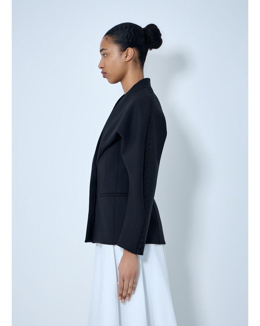 Jacquemus Blue Structured Tailored Jacket