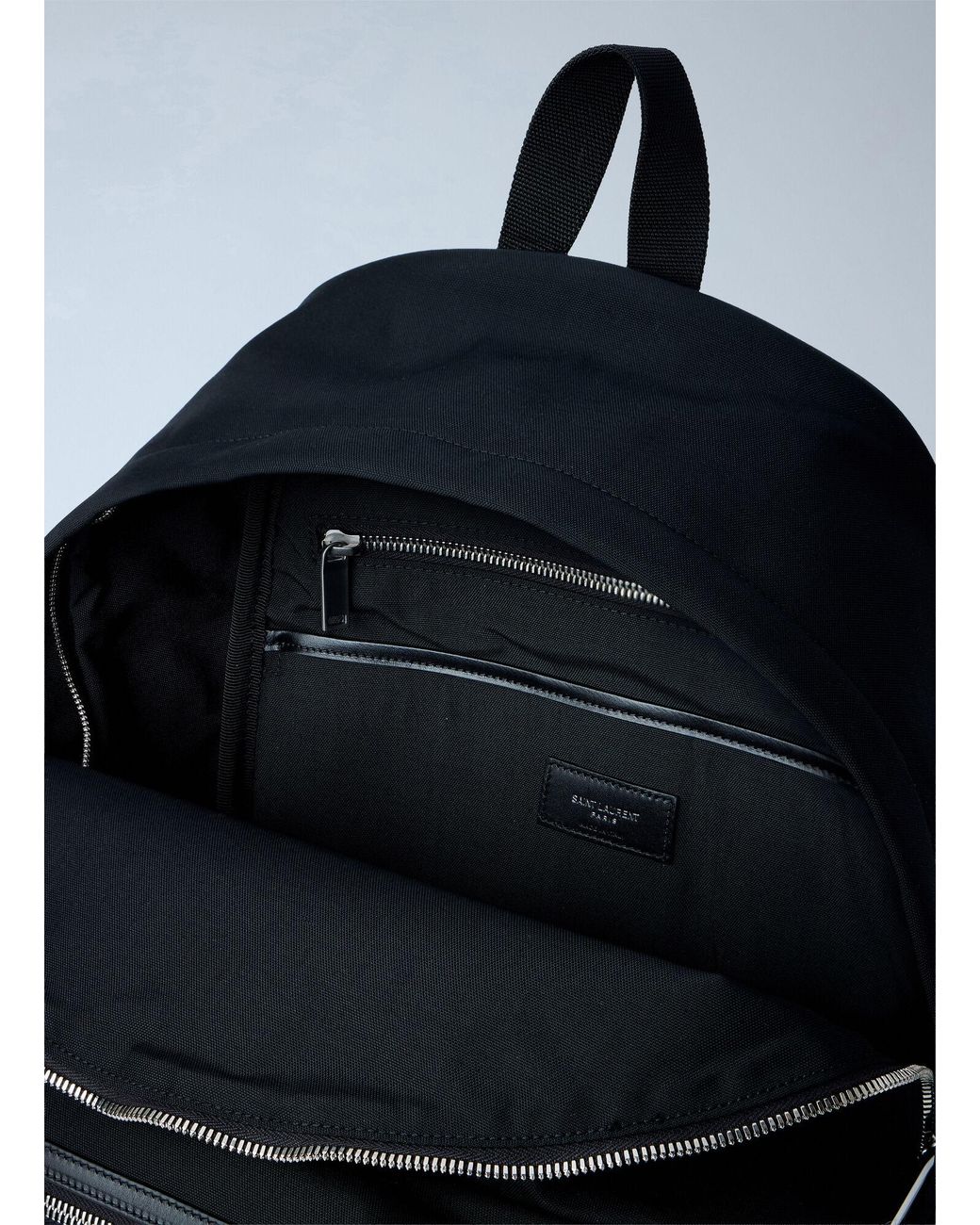 Saint Laurent Blue City Backpack for men