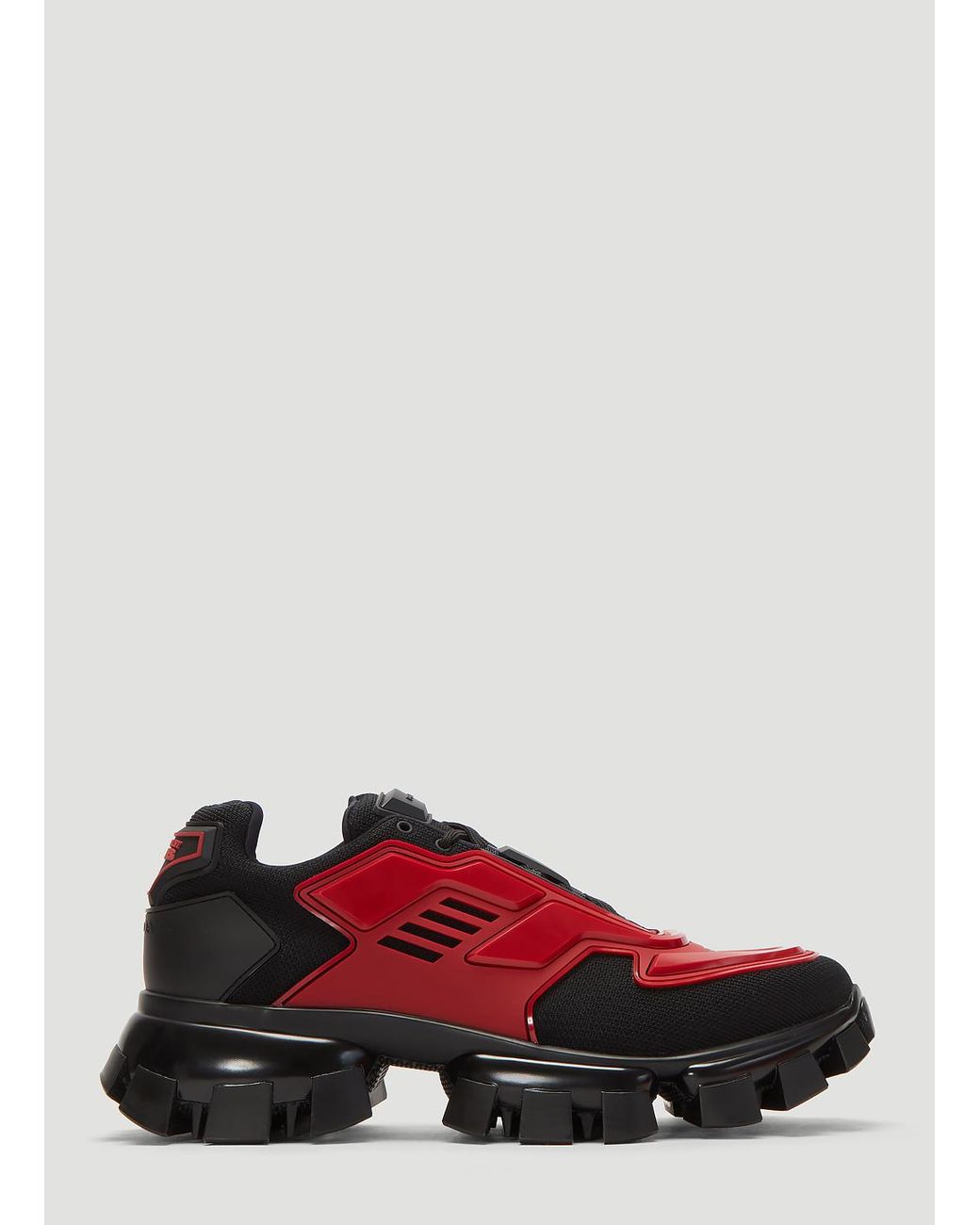 prada cloudbust thunder black and red