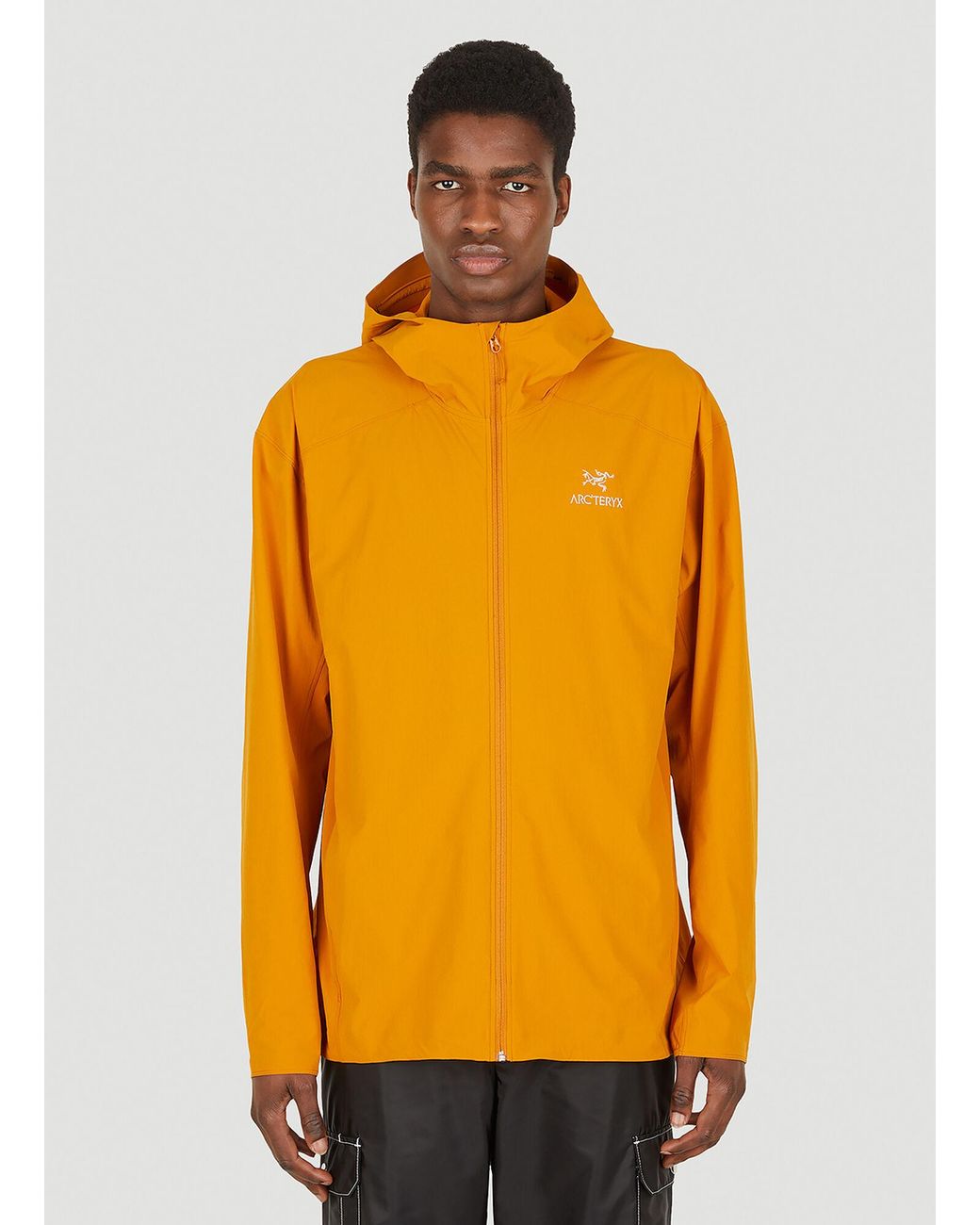 Arc'teryx Gamma Sl Hooded Jacket in Orange for Men | Lyst