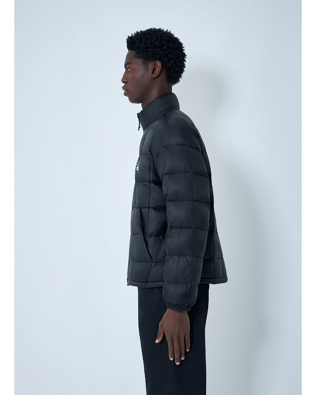 Stussy Blue Midweight Padded Jacket for men