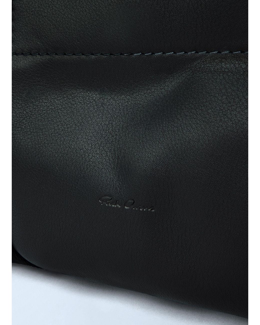 Rick Owens Black Tower Trolley Bag for men