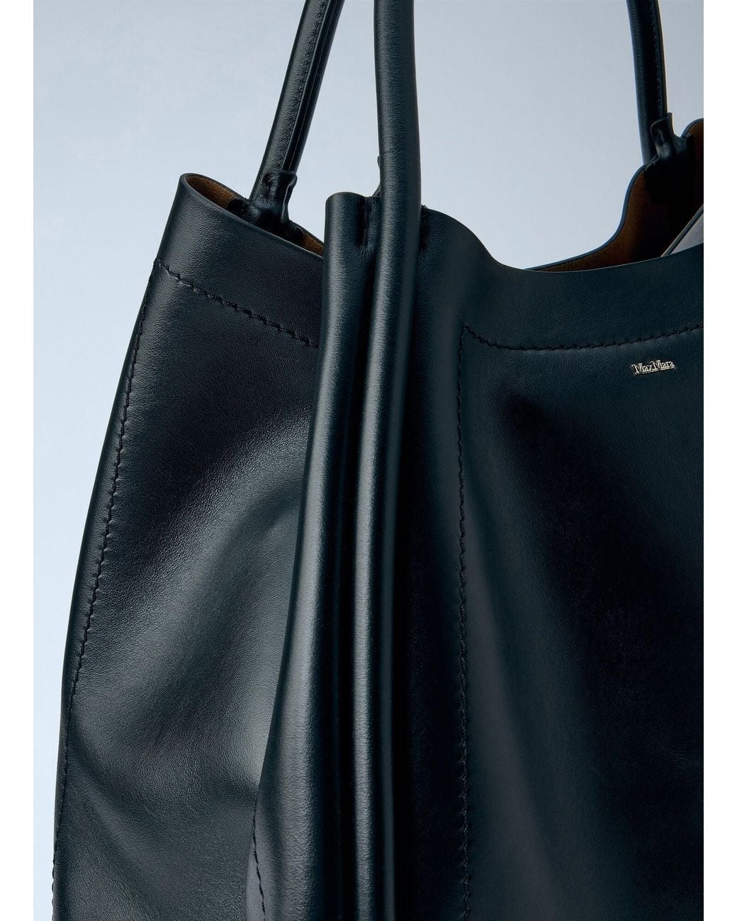 Max Mara Blue Marine Small Handbag