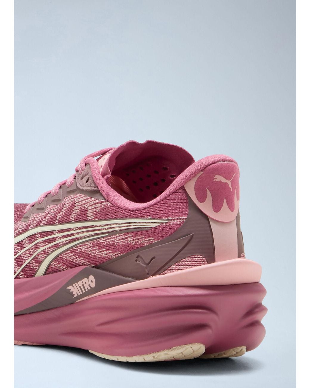 PUMA Pink Deviate Nitro 4 Sneakers