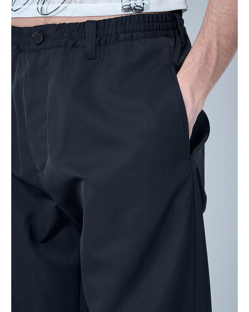 Marni Blue Water-Repellent Pants for men