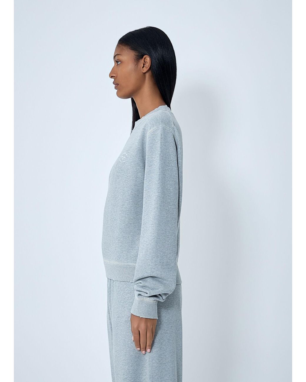Prada Blue Cotton Sweatshirt
