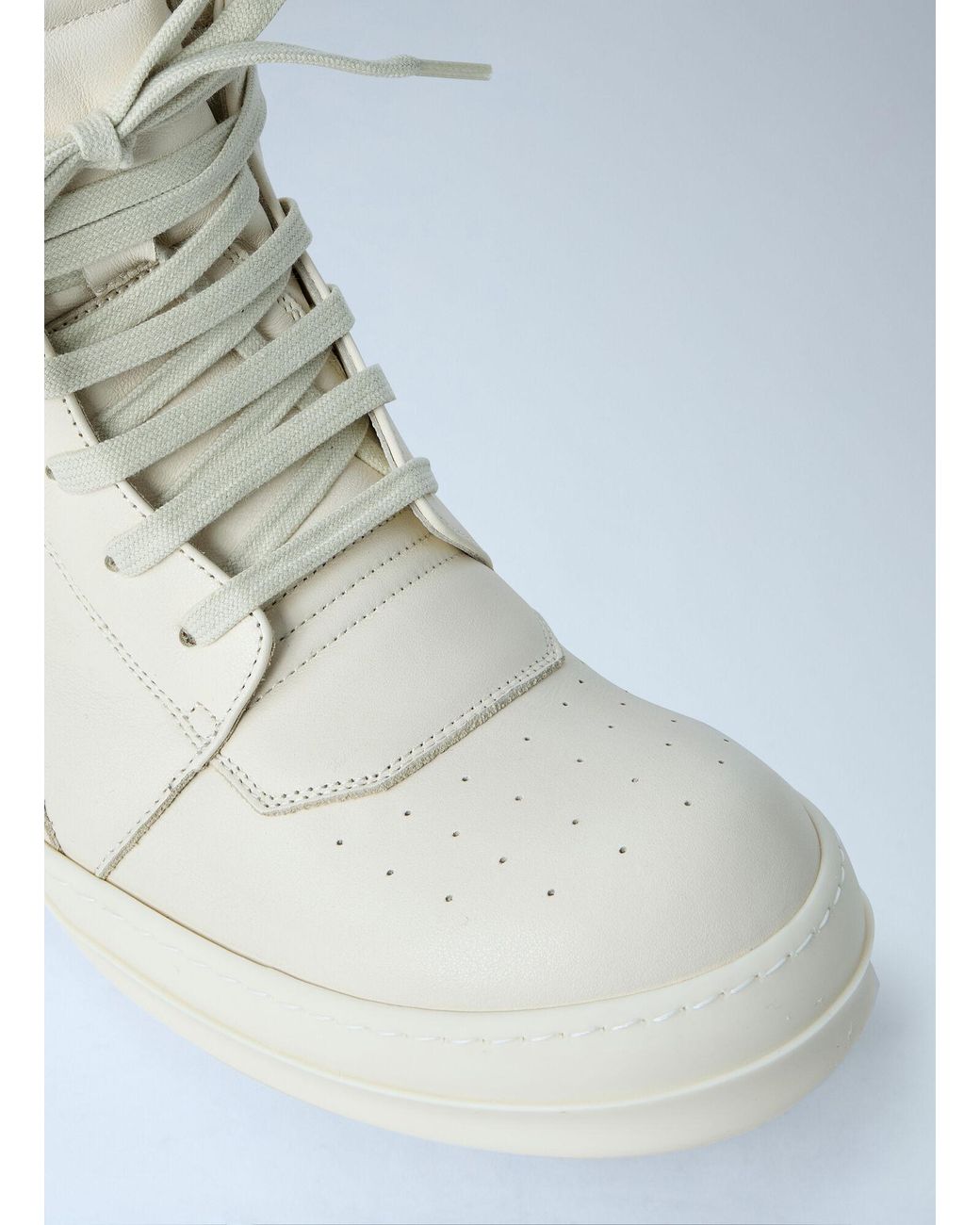 Rick Owens Blue Geobasket Sneakers for men