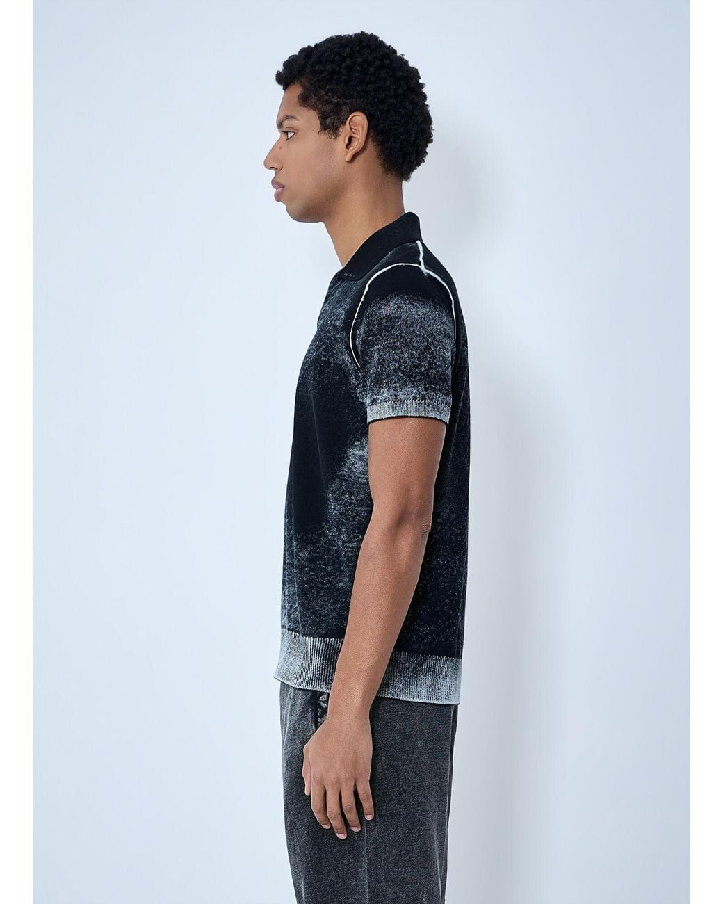 DIESEL Blue K-Lawrie Polo Shirt for men