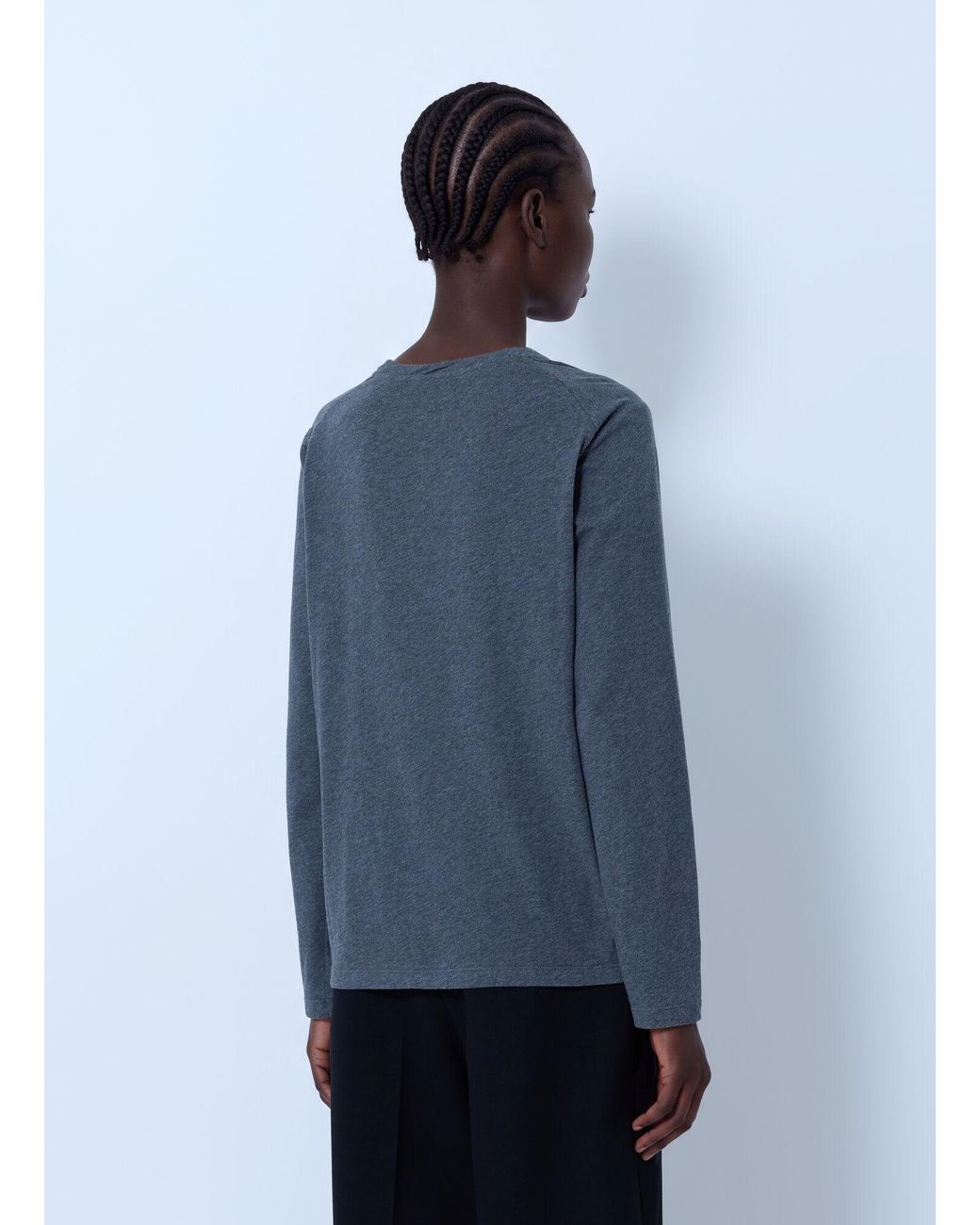 The Row Blue Fraya Top