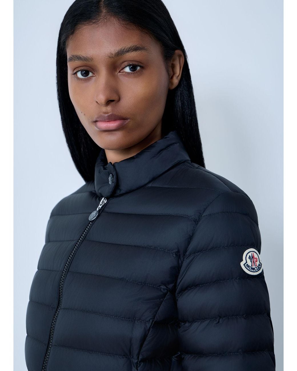 Moncler Blue Igelle Short Down Jacket