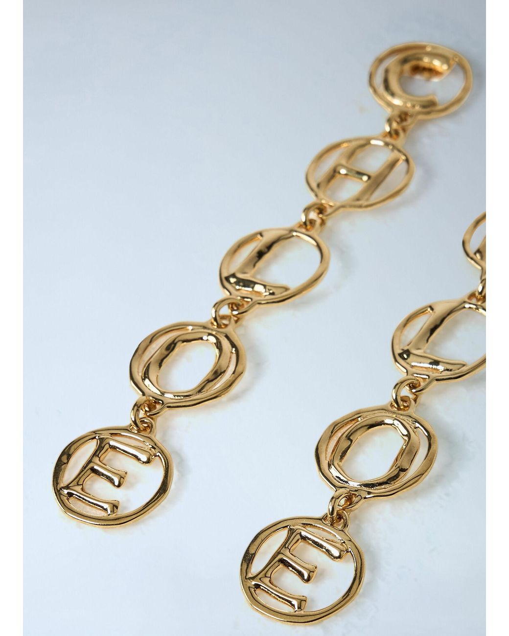 Chloé Blue Chloã Script Earrings