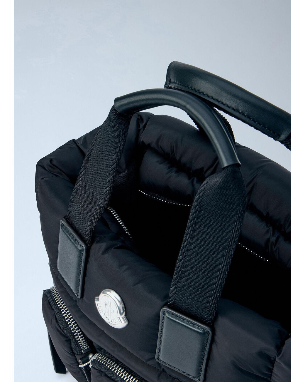 Moncler Blue Caradoc Multi-pocket Tote Bag