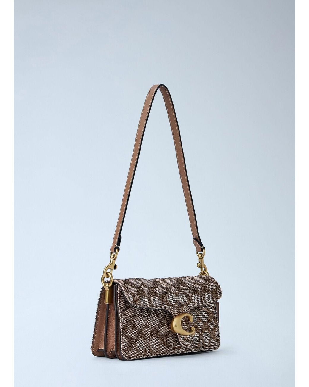 COACH Gray Soft Tabby Shoulder Bag 20