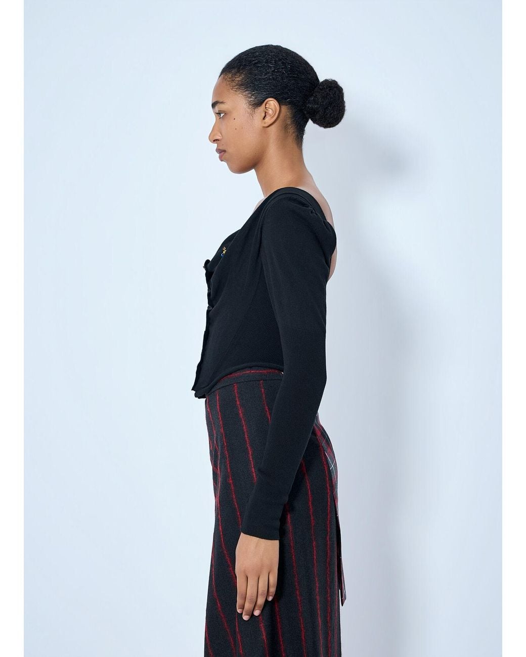 Vivienne Westwood Black Bea Corset Cardi