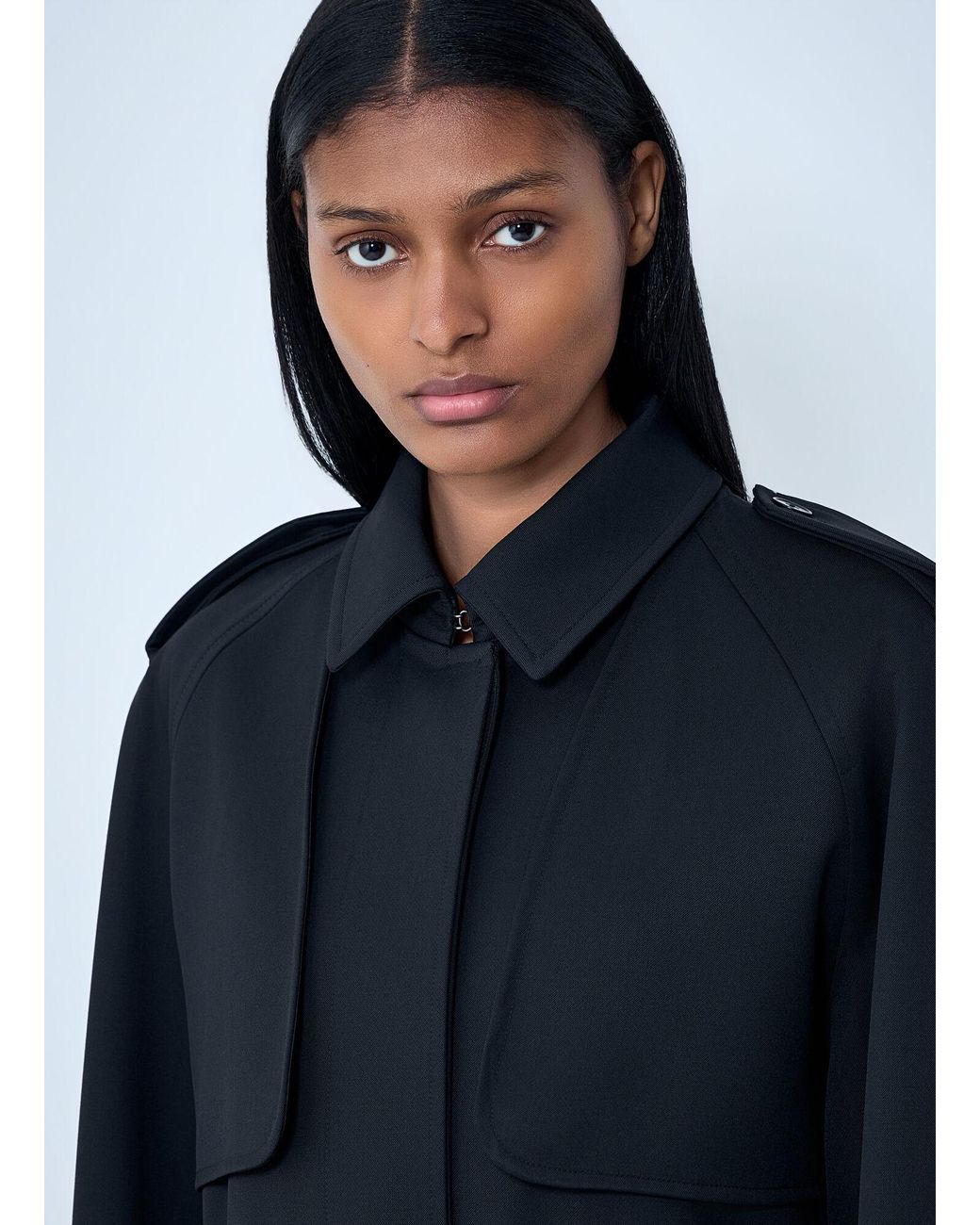 The Row Blue Usuaia Trench Coat