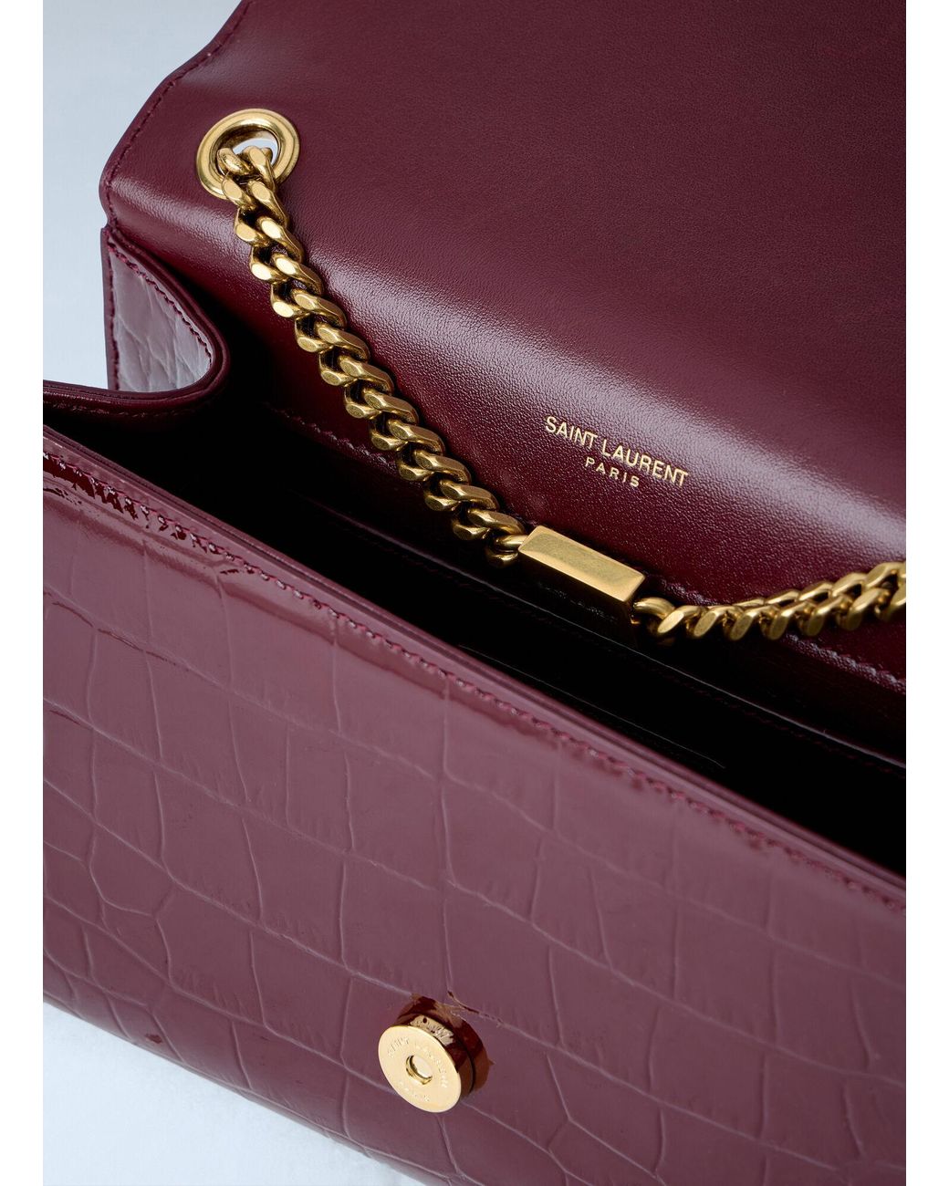 Saint Laurent White New Kate Small Shoulder Bag