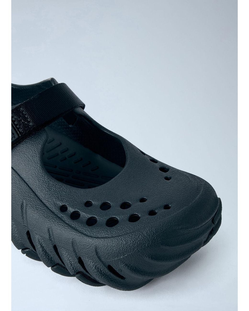 CROCSTM Black Echo Mary Jane Clogs