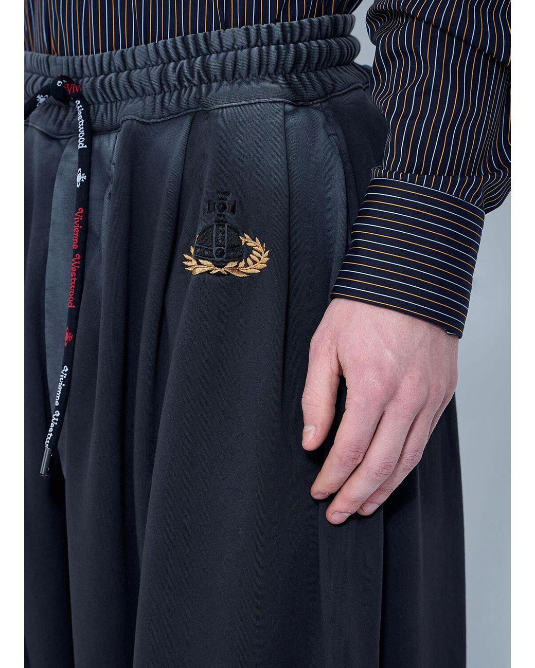 ★ vivienne westwood Balloonスウェットパンツ ユニセックス ★ Balloon Sweatpants in GREY-OVERDYE | Vivienne Westwood®