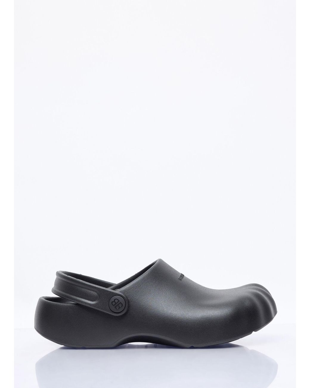 Balenciaga White Sunday Mules
