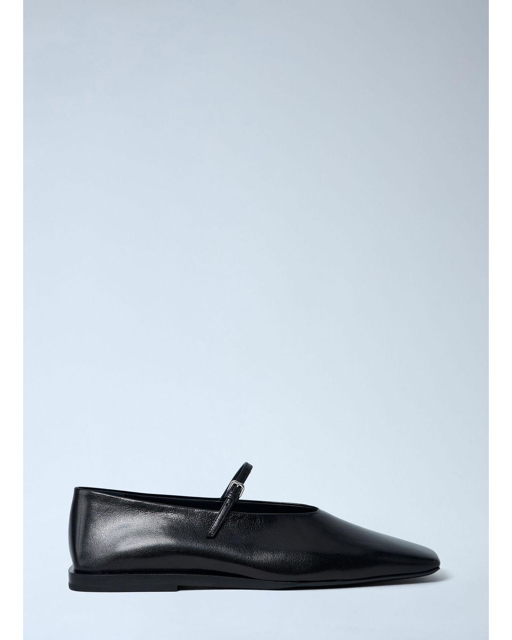 Jil Sander White Leather Flat Shoes