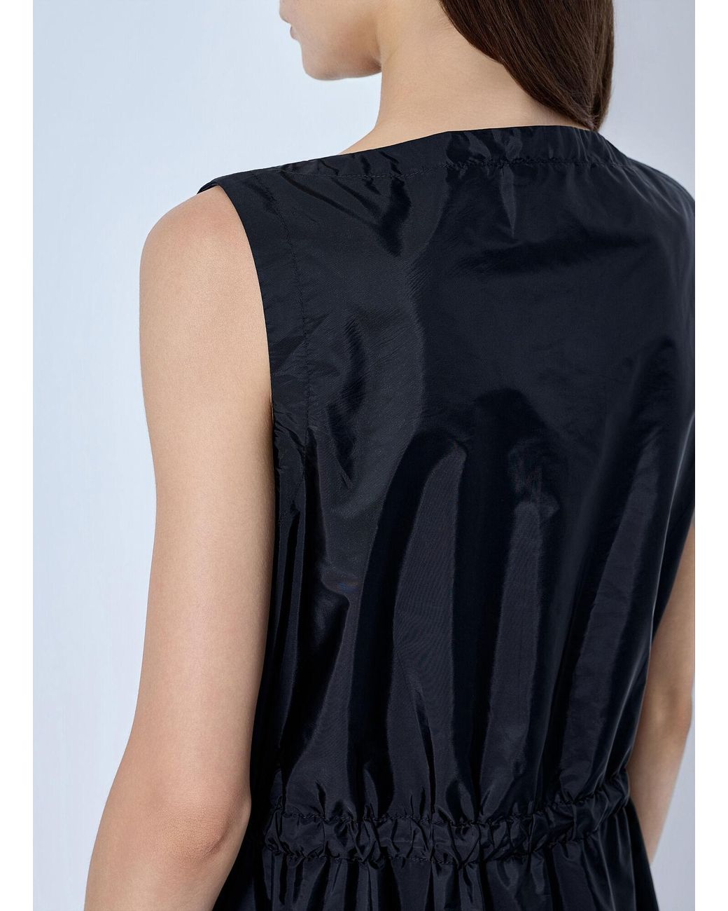 Prada Blue Re-Nylon Mini Dress