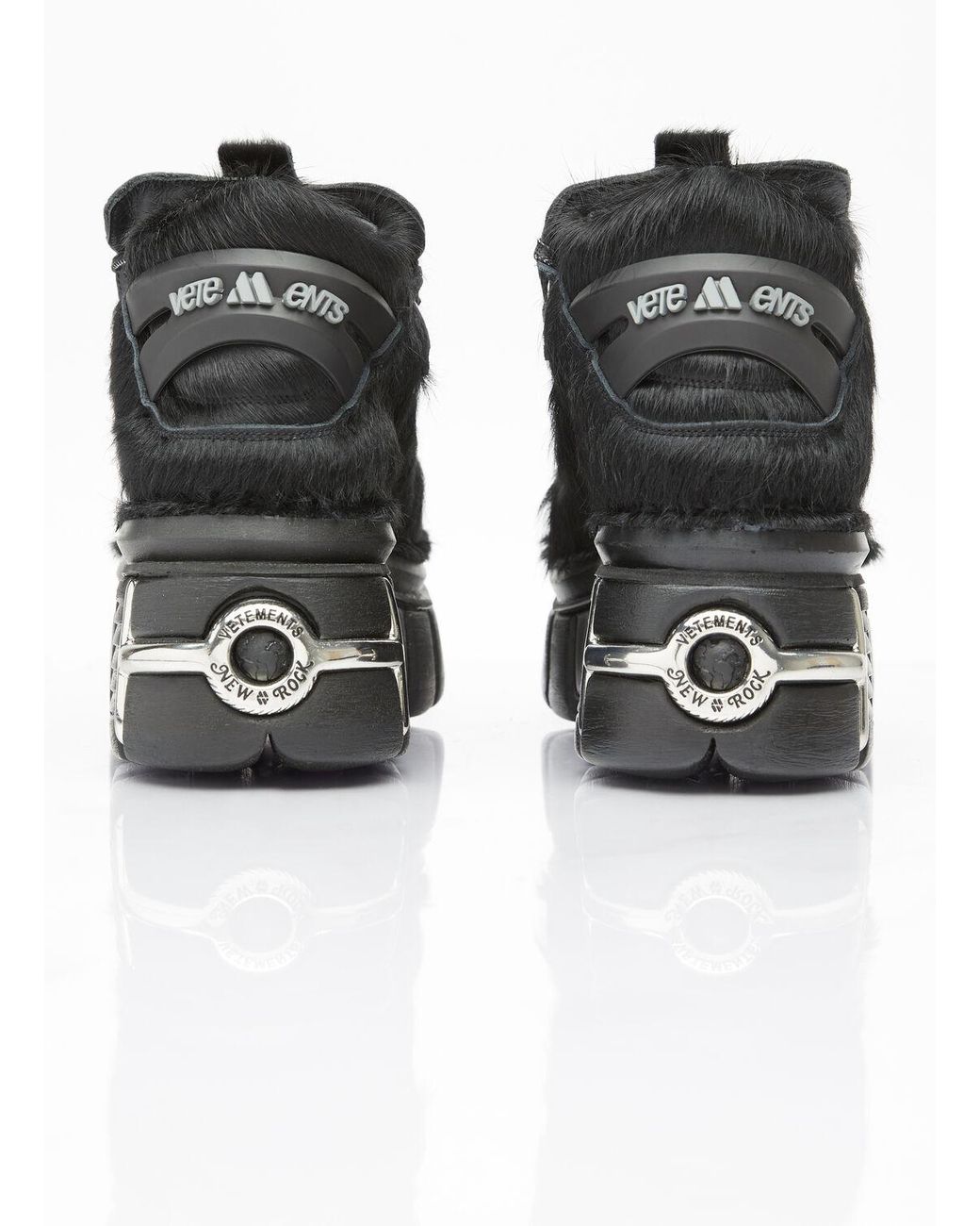 Vetements X New Rock Platform Sneakers in Black | Lyst