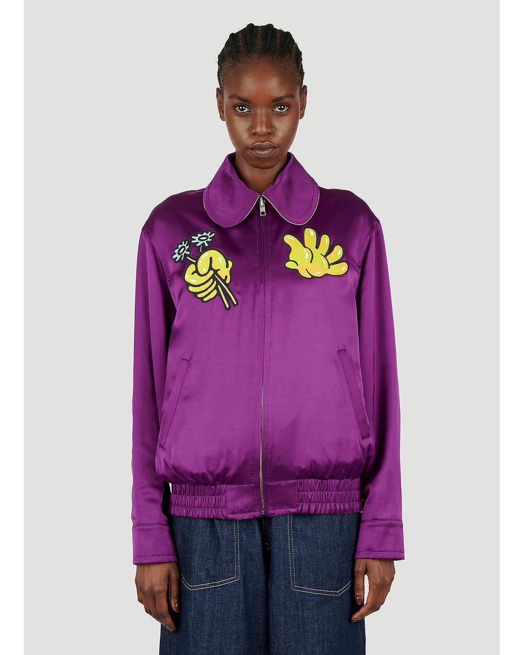 KENZO Purple Boke Boy Reversible Jacket