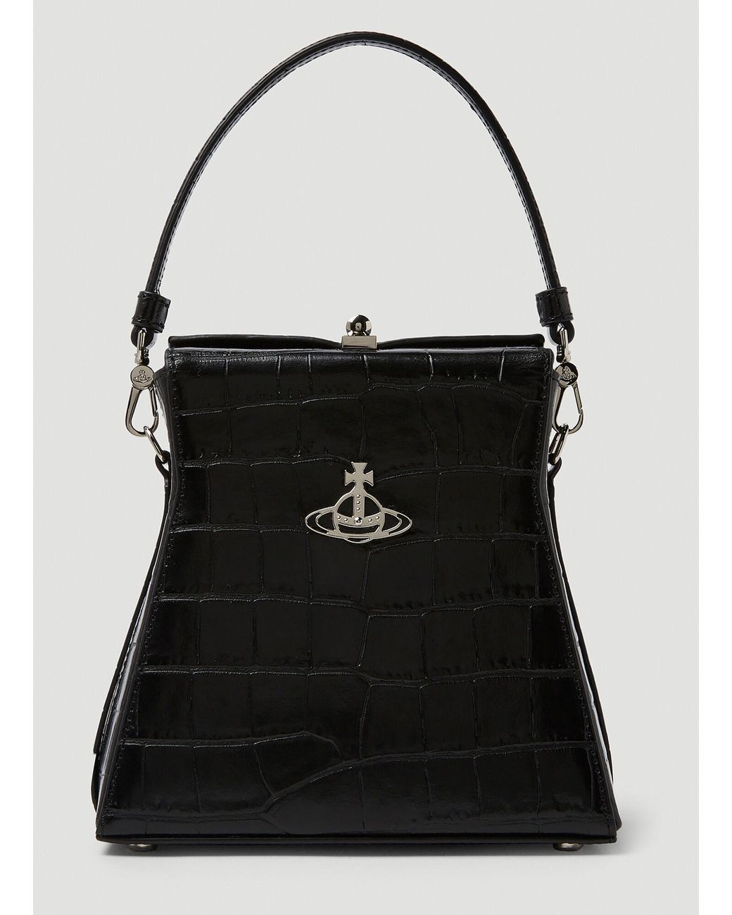 Vivienne Westwood Kelly Medium Handbag in Black | Lyst