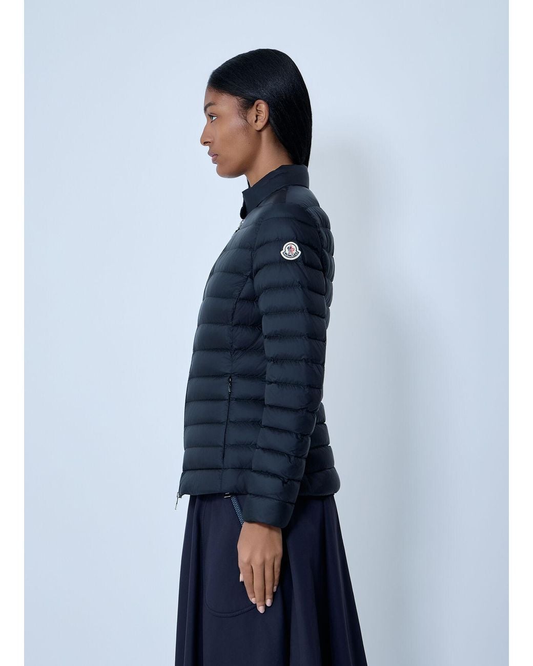 Moncler Blue Igelle Short Down Jacket