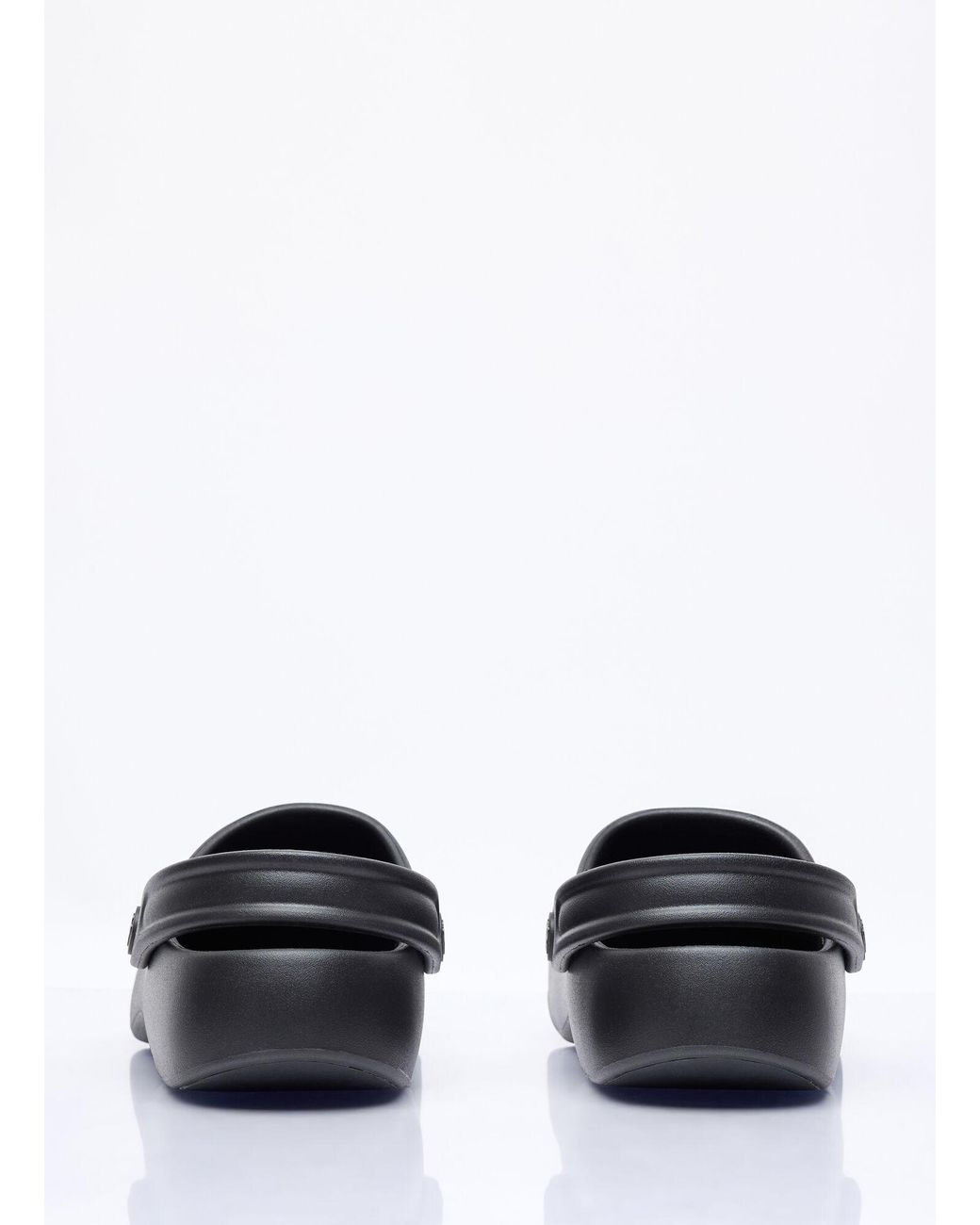 Balenciaga White Sunday Mules