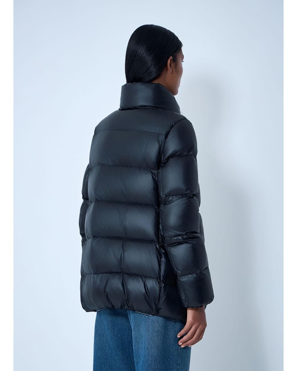 Moncler Blue Cochevis Short Down Jacket